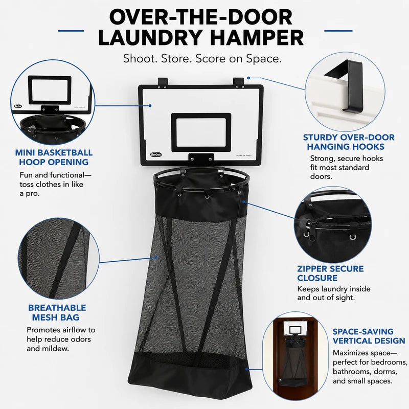 Basketball Laundry Hamper